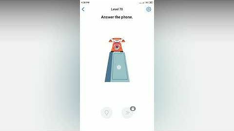 Easy Game - Answer the phone - Level 70 solution