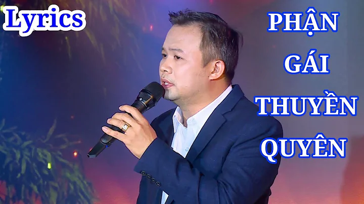 Phận gái thuyền quyên. Có lời bài hát | Giọng ca vàng Bolero Quốc Khánh | Nghe là nghiện ngay