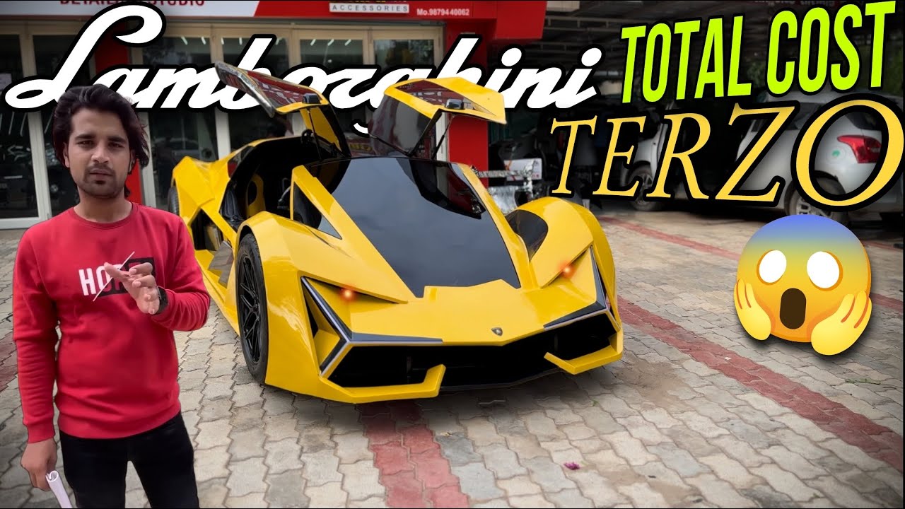 Total cost of Lamborghini terzo project🔥 You Won't Believe the Total  Expenses!😱 