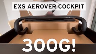 Chinese Carbon Cockpit 300g EXS Aerover Review with weights and first impressions