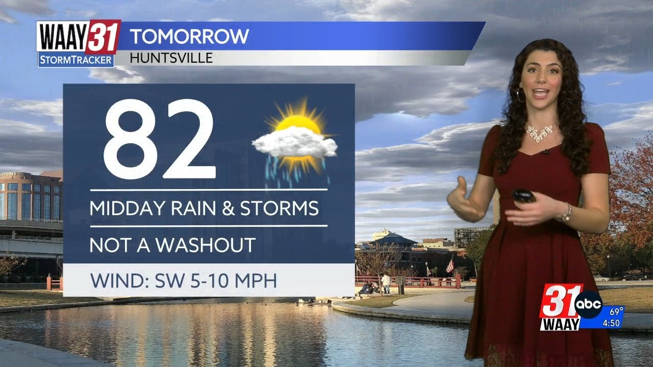 Tracking widespread rain today, and isolated showers tomorrow - YouTube