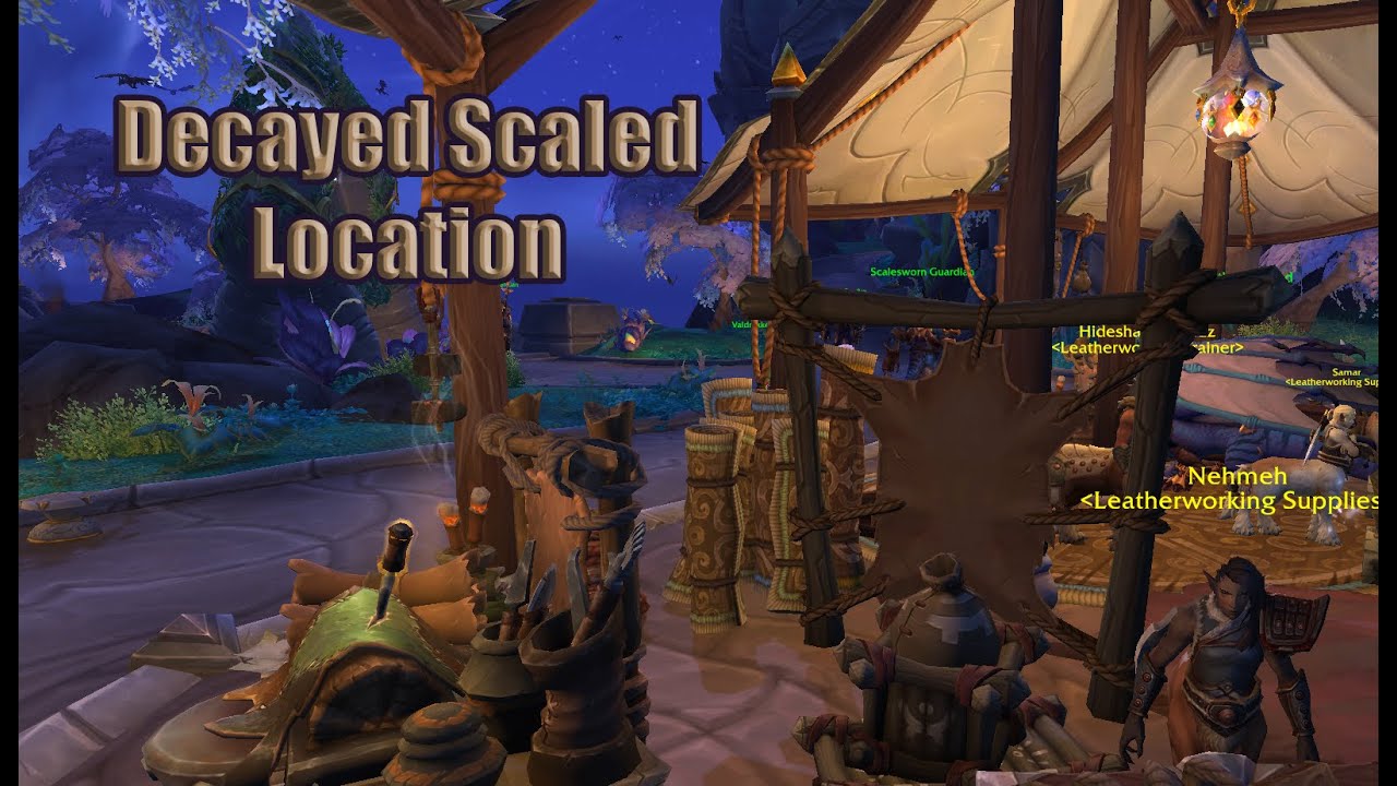 Decayed Scales Location - Dragonflight Profession Talents