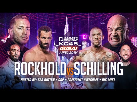 Karate Combat 45 *FULL EVENT* | LUKE ROCKHOLD vs JOE SCHILLING | CRAIG JONES |