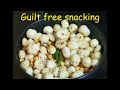 Diet Snack Namkeen | Makhana Recipe |Roasted Chana