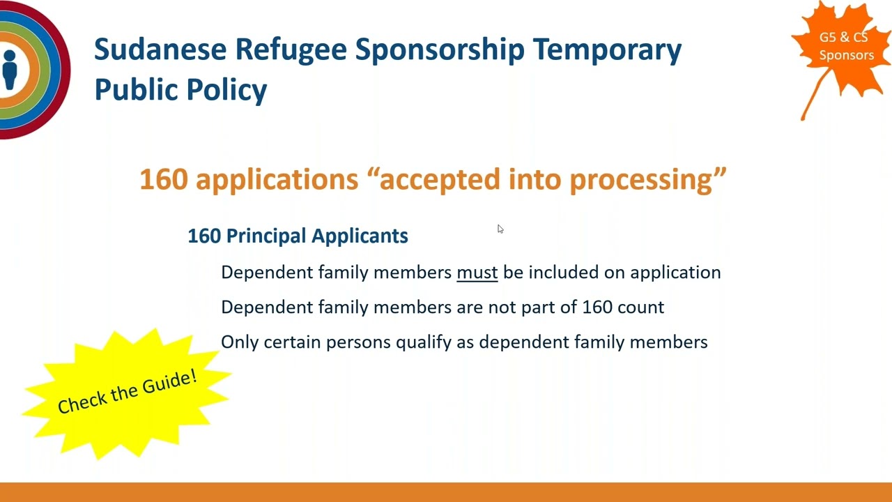 Public Policy Exemption for Sudanese Nationals - RSTP Info Session