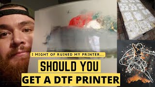 Should You Buy or Convert a DTF Printer? A Day Making Direct to Film Transfers Home Tshirt Business