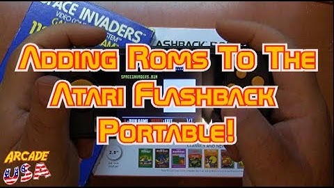 Adding Roms to the Atari Flashback Portable!