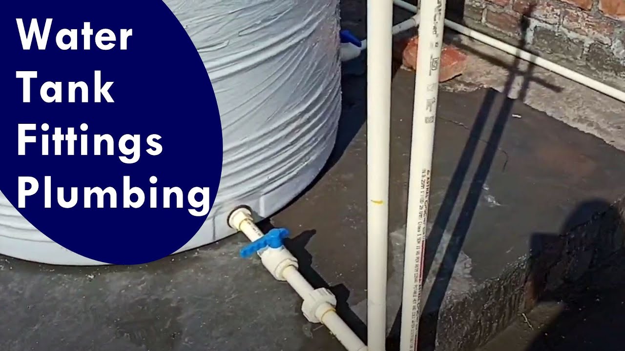 Water Tank Fittings Plumbing In Hindi urdu Part 2 YouTube