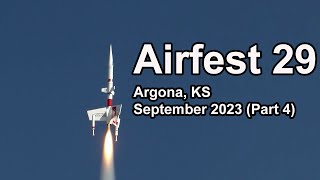 Airfest 29 High Power Rocket Launch | Argonia, Kansas 2023 (Part 4)