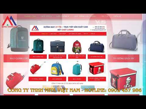 CÔNG TY TNHH MITA/ XƯỞNG - CÔNG TY MAY BALO TÚI XÁCH QUẢNG CÁO THEO YÊU CẦU GIÁ RẺ HỒ CHÍ MINH