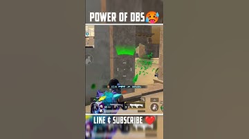 Power Of DBS 🥵 1v4 Clutch 🤯 #bgmi #shorts #pubg