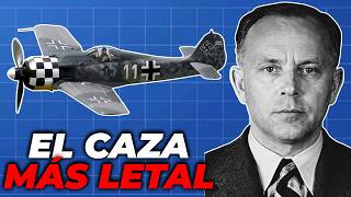 El GENIO Alemán Que Reemplazó un Motor y Creó el Caza MÁS LETAL de la Historia