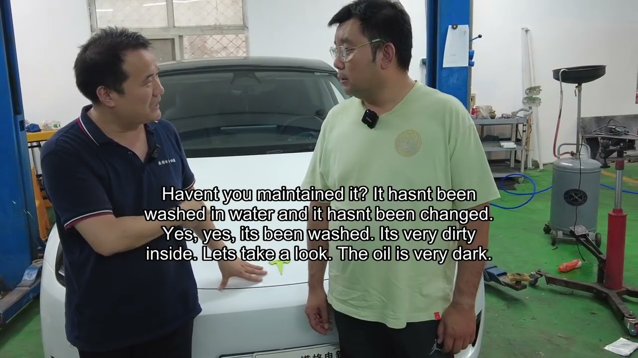 tesla 10 w km model y maintenance motor oil clean radiator