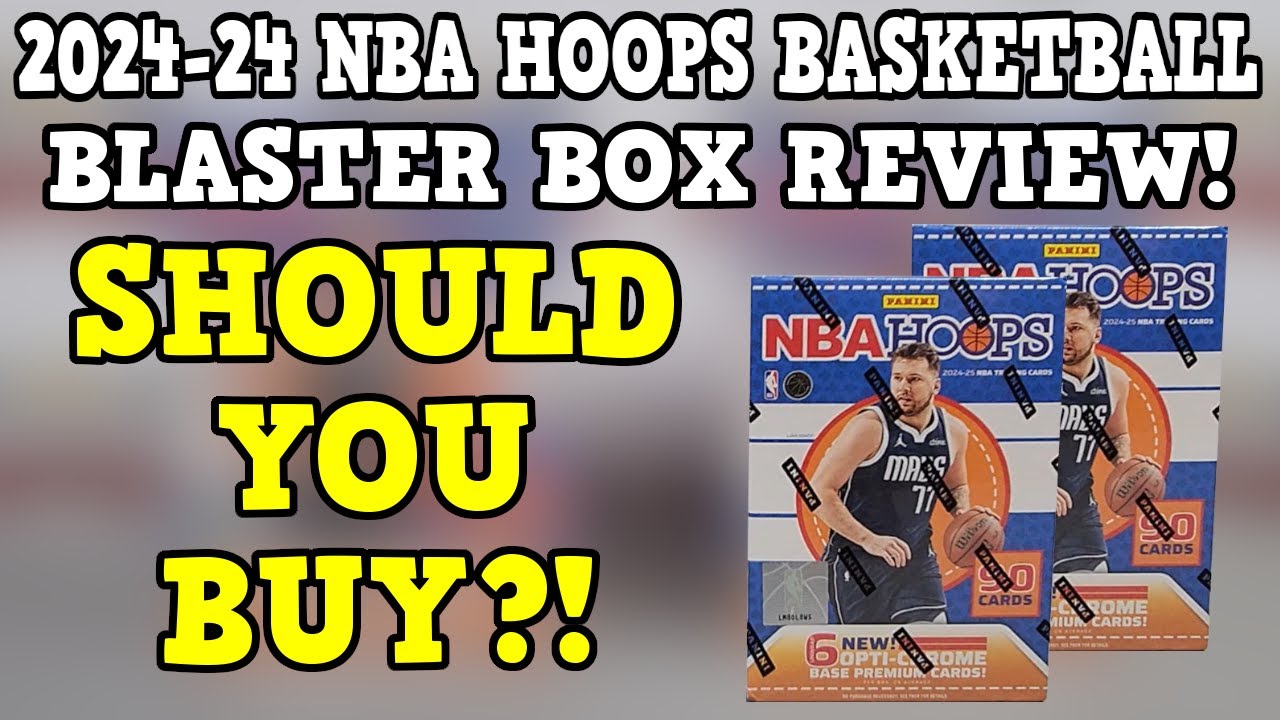 SHOULD YOU BUY?! 2024-25 Panini NBA Hoops Basketball 2X Blaster 