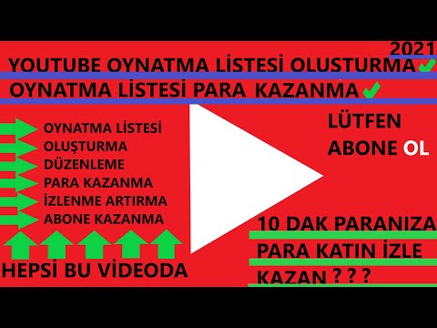 Video: Ödül Listesi Nasıl Düzenlenir