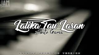 Vignette de la vidéo "LALIKA TAU LARAN (Abito Gama) Lagu Tetun | Karaoke Keyboard Version"