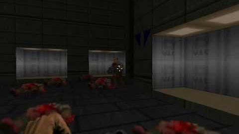 Doom 2 walkthrough - Level 10: Refueling Base