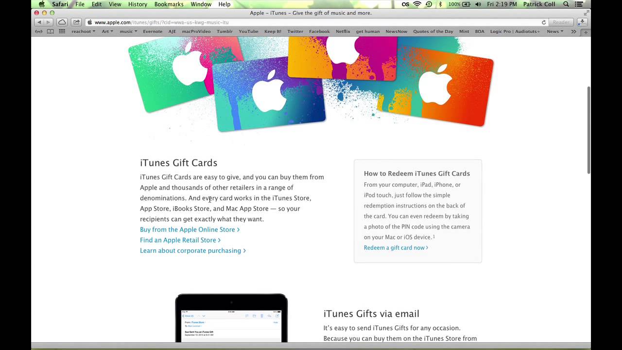 How To Send Someone An Itunes Token Help For