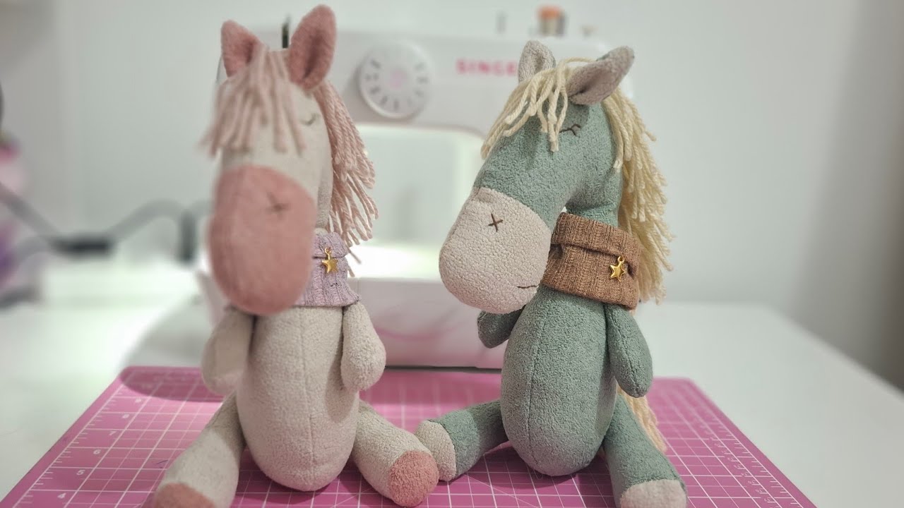 Apostila Cavalo Alecrim e Eguinha Gergelim | Molde em PDF + Passo a Passo Completo