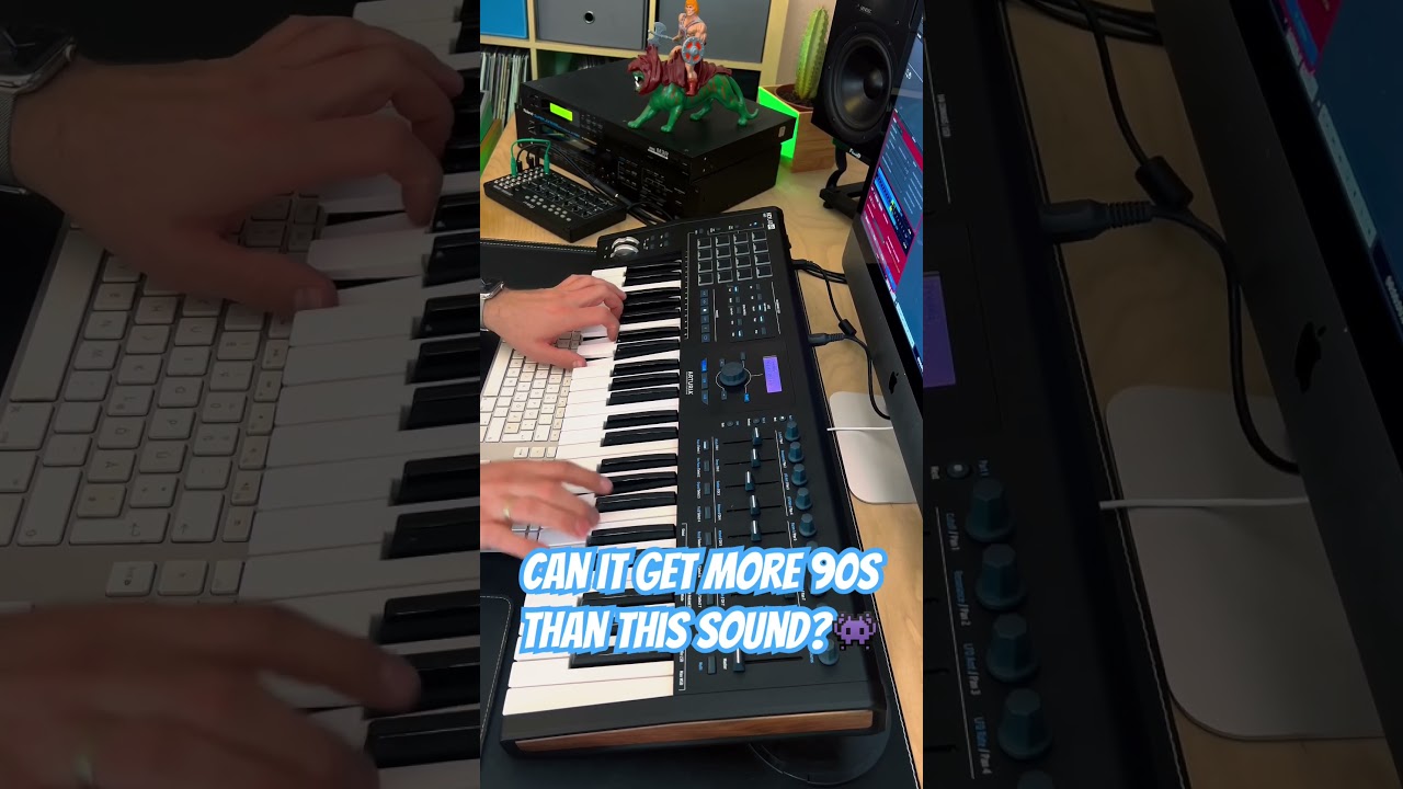 One of the most 90s sounding sequences there is. Awesome vibe and glorious ROMPLER times.