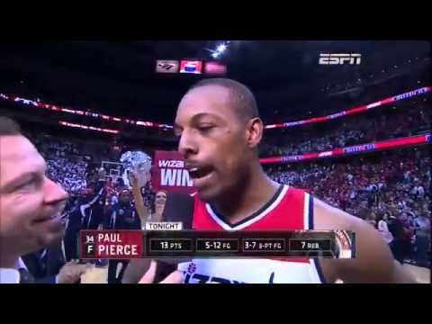 Paul Pierce Game winner - Hawks vs Wizards - GM3