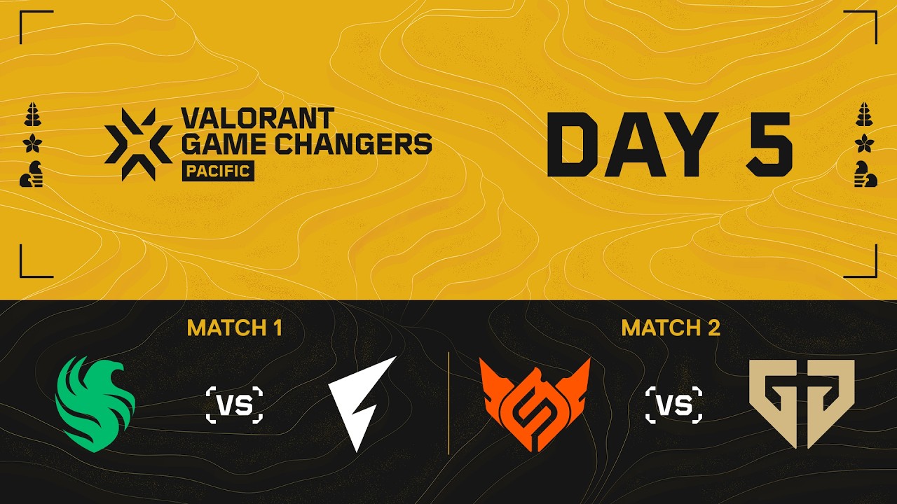 FL vs. FLC / FSU vs. GEN — VCT Game Changers Pacific — Day 5