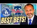 National League CLASH! Dodgers vs Phillies Prediction | BEST Monday MLB Bets