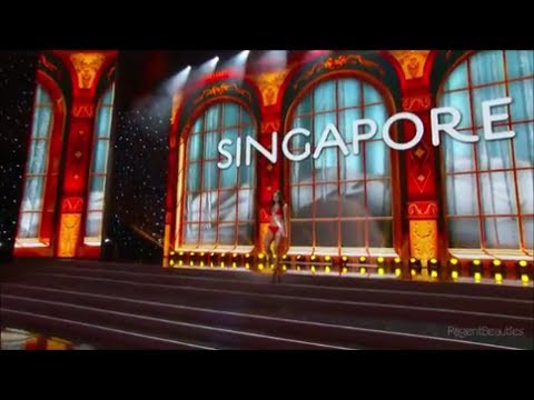 MISS SINGAPORE 2013 IN SWIMSUIT PRELIMINARY
