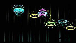 Bright Eclipse (All Coins)  II  By Spa8  II  Geometry Dash
