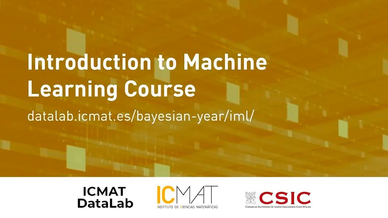 Introduction to Machine Learning Course (8) - YouTube