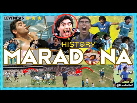 🔴EL MEJOR DOCUMENTAL Histórico sobre Diego Armando MARADONA👉[No Era Humano]⚽️Documentales de Fútbol