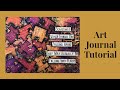 Mixed Media Art Journal Tutorial- Collage Collage Collage