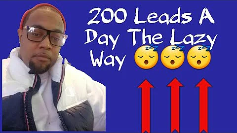 How To Generate Over 100-200 Leads Per Day...