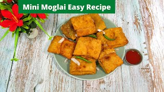 অল্প উপকরণে ঝটপট মিনি মোগলাই | Mini Moghlai Porota Recipe | Pocket Moglai