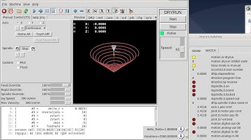Linuxcnc dryrun with speedup
