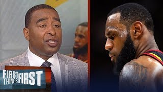 Cris Carter reveals why LeBron James is now going to LA Lakers | NBA | FIRST THINGS FIRST