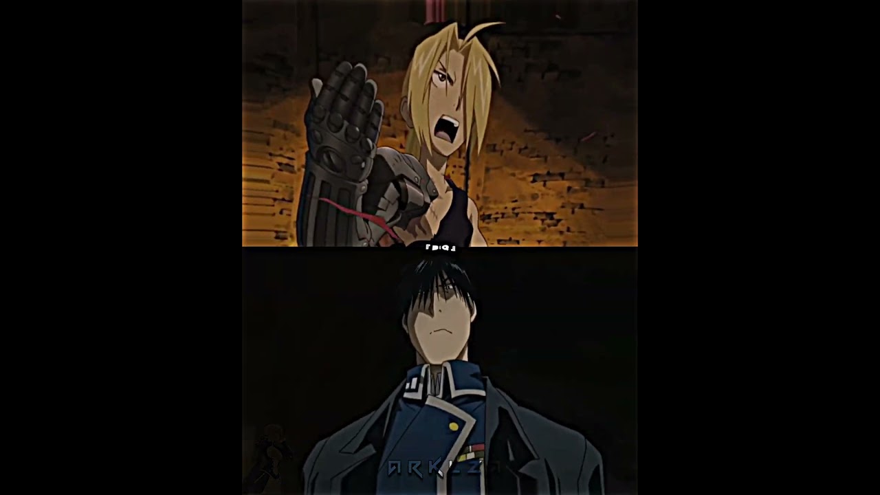 Edward Elric Vs Roy Mustang 