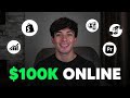 5 Ways to Make Your First $100,000 Online in 2023