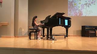 Olivia piano recital 2019