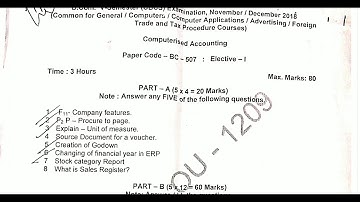 Computerised accounting 2018 question paper