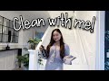 STÄDA MED MIG! STÄDAR HELA NEDERVÅNINGEN | Speed Cleaning | Cleaning Motivation