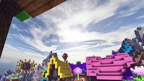 Hive Skywars with 512x textures and scheiße motion blur