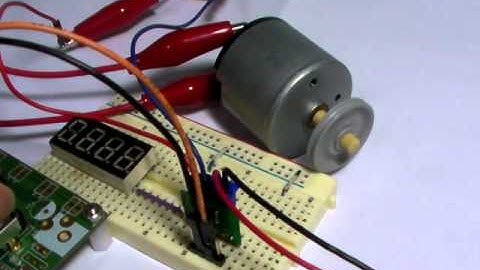 STM8S - PWM Test (DC Motor Control)