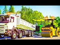 Réparation d'une route Abimée !! | Farming Simulator 19 TRAVAUX PUBLICS