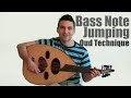 Bass note jumping  melody embellishment oud technique