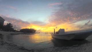 Famous Caye Caulker Sunset - The Split - Belize Wealth