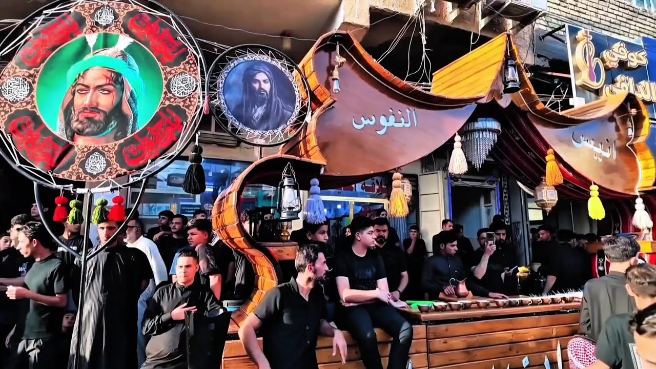 أجواء محرم 2025 يوم الثالث محافظة ذي قار الناصريه قضاء قلعه سكر استعراض موكب زنجيل#سامي_يوتيوب