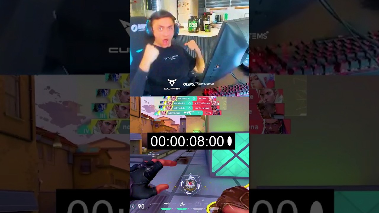 VALORANT 8 Saniyede Roundu Bitirmek!!! 