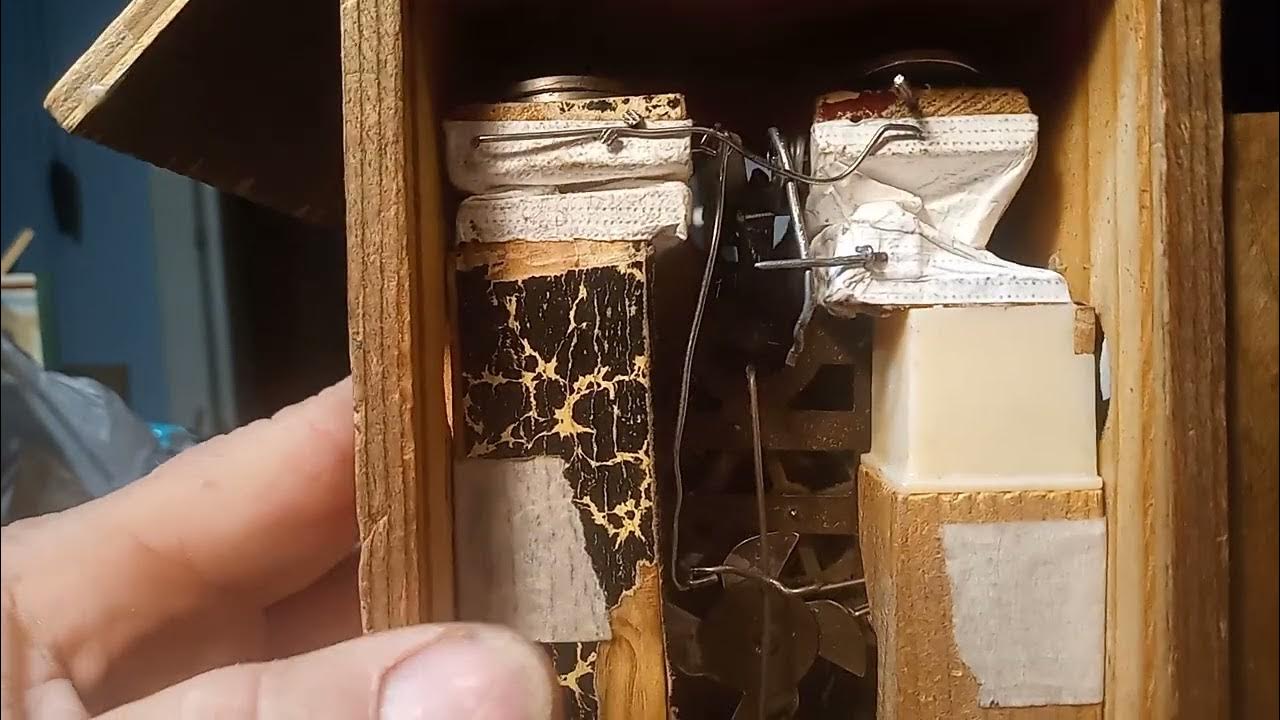 quarter hour cuckoo clock repair. 20220119 155440 YouTube