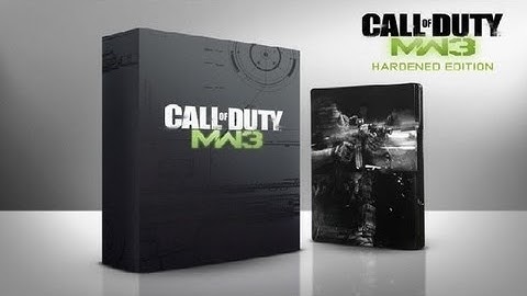 COD Modern Warfare 3 Hardened Edition Unboxing